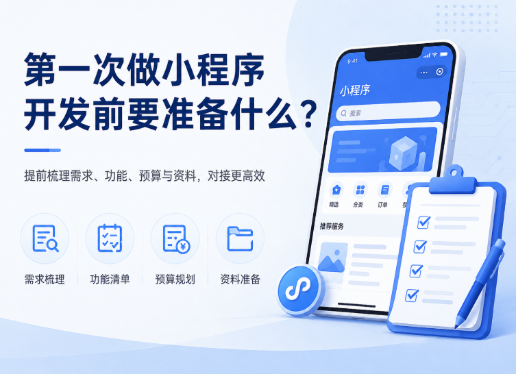 企业第一次做微信小程序 企业第一次做微信小程序
